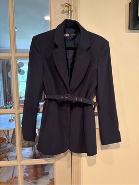 2x ZARA Women's Black Blazers Jackets size S